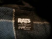 【RATS ラッツ】チェックワークシャツM チェック柄ネルシャツ 日本製 名作 人気アイテム 本店限定_画像3