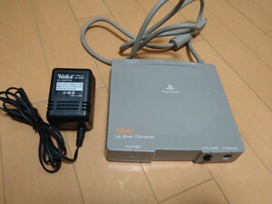  SONY WAKA SLPH-00016 RGB コンバーター　PS1 PS2 PS3　レトロゲーム CRT アプコン　ブラウン管