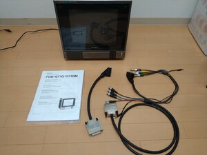 SONY RGB CRT 13インチ 業務用 PVM BVM ブラウン管　フルメンテナンス済み トリニトロン trinitoron レトロゲーム RGB21 おまけ付き