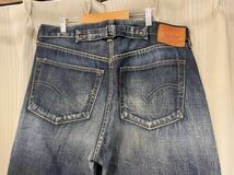 Levi's リーバイス 501XX 37501 1937年モデル復刻 デニムパンツ BigE セルビッチ 赤耳 革パッチ サイズW38 日本製 2001年 ヴィンテージ_画像2