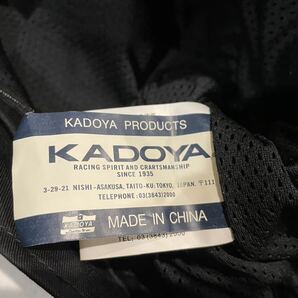新品 KADOYA カドヤ クルーズライド スウィングトップ ジャケット 黒 Lサイズ ライダース ブルゾン デッドスック 旧車の画像10