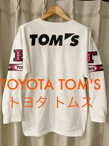 TOYOTA TOM'S トヨタ トムス レーシング Tシャツ ロンt オフィシャル 当時物 スポーツカー 走り屋 レーシング 旧車 豊田自動織機