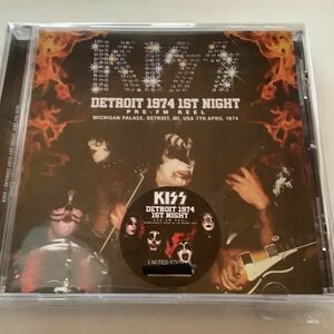 KISS / DETROIT 1974 1ST NIGHT: PRE-FM REEL ● CD + 特典CDR