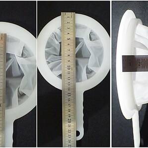 【送料込】ゾウリムシ の濾し網 1個（交換用網 3枚付）0.015 密網 ネット  ブラインシュリンプ 、メダカ用等に 水槽用品 メッシュ の画像3