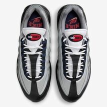 26.5㎝ ナイキ エア マックス 95 灰/黒/赤 DM0011-005 NIKE AIR MAX 95 復刻_画像3