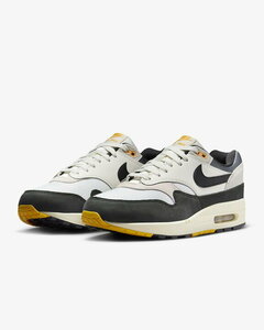 27.5㎝ ナイキ エア マックス 1 白/黒/灰/黄 FN7487-133 NIKE AIR MAX 1 復刻 名品