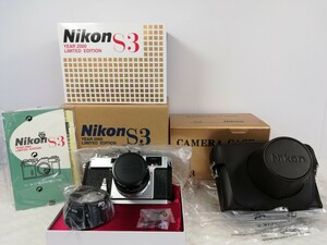 【新品未使用・保管品】Nikon ニコンS3 YEAR2000 LIMITED EDITION フィルム一眼レフ / S3 カメラケース 2点セット