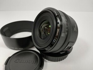Canon キャノン レンズ EF 35mm F2/ EW-65 セット