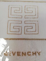 【未使用】GIVENCHY ジバンシー フェイスタオル ゲストタオル綿100% 各1枚 セット_画像4