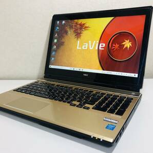 【爆速新SSD512GB☆メモリ8GB☆タッチパネル♪】☆NEC LL750/M （金）☆最強 Core i7-4700MQ☆カメラ/Blu-ray/USB3.0☆