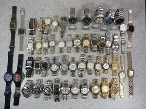 メンズブランド腕時計 大量 50点 セット まとめ SEIKO/CITIZEN/COACH/EMPORIO ARMANI/SKAGEN/GUESS/DKNY/RADO/BERING/TIMEX他 インボイス可