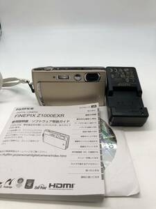 FUJIFILM FINEPIX Z 1000 EXR コンパクトデジタルカメラ デジカメ コンデジ ゴールド　稼働品