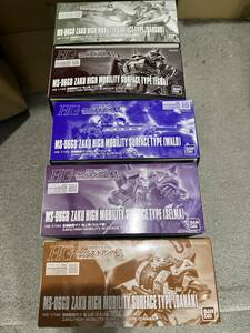 プレバン限定 HG 1/144 高機動型ザク地上用 サザンクロス隊5機セット 新品未開封品