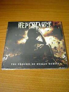 ◆新譜 REPENTANCE/THE PROCESS OF HUMAN DEMISE◆某誌80点獲得 グルーヴ・スラッシュ Pantera系 新作◆