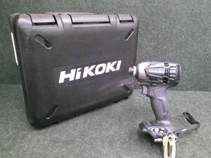 中古 HiKOKI ハイコーキ 18V 充電式 コードレスインパクトドライバ 本体のみ WH18DDL2 (NN) ケース付