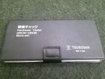 中古 TSUBOSAN ツボサン 硬度テスター 硬度チェックやすり 6本組 HRC40～HRC65_画像9