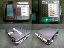 中古 makita マキタ コードレスインパクトドライバ 18V 充電式インパクトドライバー 本体のみ TD172DZ + ケース・充電器 DC18RF_画像9