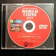 ワールドコインカタログ 5冊分収録DVD プラケース付 KMカタログ 発行枚数等_画像2