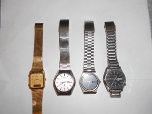 SEIKO☆H249-5010＆4623-8000＆8123-6120＆7546-8340☆