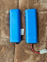 タミヤニカドバッテリー新品未使用と中古2本セットです。 カスタムパック RC_画像2