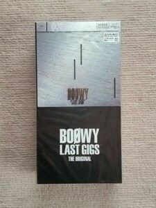 BOOWY●4CD『LAST GIGS -THE ORIGINAL-』特典付き　中古　＊氷室京介.布袋寅泰.ライブアルバム