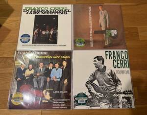 未開封 ４枚セット フランコ・チェリ Franko Cerri / CHITARRA & Bossa Nova & And His European Jazz Stars & International Jazz Meeting