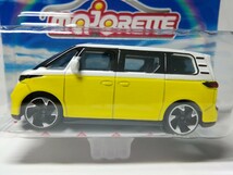 【マジョレット】 フォルクスワーゲン ID バズ 　 EVコレクション　　　未開封品　majorette VOLKSWAGEN BUZZ　バス　カバヤ　電気自動車_画像2