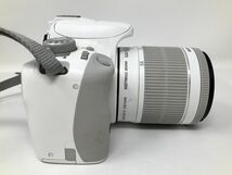 ジャンク【Canon】EOS Kiss X7　DS126441　デジタル一眼レフカメラ　レンズ付き　CANON ZOOM RENS　EF-S 18-55mm　デジカメ【いわき平店】_画像4