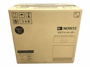 未使用品【NORITZ】ノーリツ　ガスファンヒーター　GFH-4006S-W5　LPガス用　暖房　空調【いわき平店】