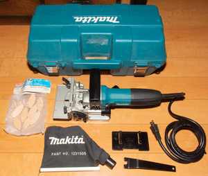 マキタ 100mm ジョイントカッタ PJ7000 makita DIY 電動工具 額縁の留め加工 家具の継ぎ手加工