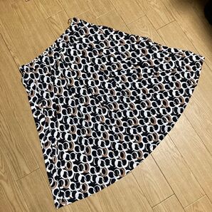 スカート レオパード柄