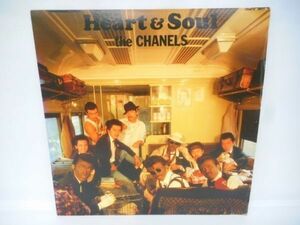 LP レコード Heart＆Soul the CHANELS シャネルズ R-0013