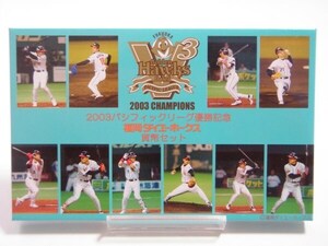 貨幣セット ミントセット 2003年 平成15年 福岡ダイエーホークス パリーグ優勝記念 未使用