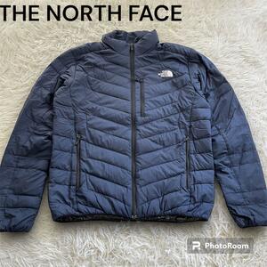 THE NORTH FACE　ノースフェイス　サンダージャケット 　キルティング　中綿　プリマロフト　軽量　メンズ　S ネイビー　NY81402
