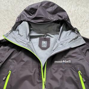 mont-bell モンベル ストームクルーザージャケット M グレー ゴアテックス レインウェア GORE-TEX アウトドア 登山 トレッキング 通勤通学の画像5