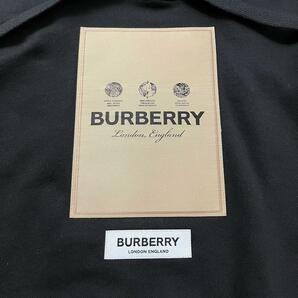 極美品 現行 BURBERRY バーバリー 23SS パーカー スウェット フーディー プルオーバー ブラック 黒 ビッグロゴ プリント コットン XSの画像7