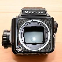 0326-E499A-23【MAMIYA/マミヤ】 M645 / SEKOR C 1:2.8 f=80mm レンズ付き_画像9