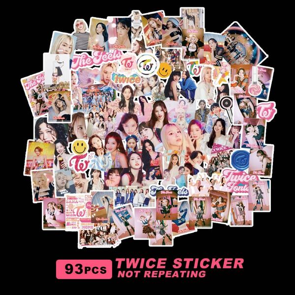 【93枚】Twice ステッカー フレークシール