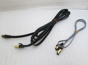 PK16269U*Eono other *LAN cable * gilding *2 point together *. photograph reference .*