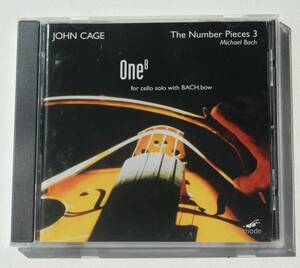 John Cage『The Number Pieces 3』【Mode Records】チェロ Michael Bach 晩年の静謐な作品