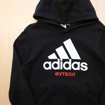 adidas パーカー gosha rubchinskiy ゴーシャラブチンスキー フーディ ブラック サイズO アディダス 2403 スウェットパーカー_画像3