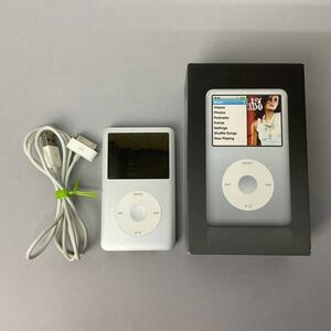 Apple アップル iPod classic A1238シルバー 80GB【Y1404】