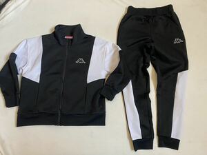 美品 カッパ kappa ジャージ上下セット トレーニングウェア&パンツ(140)