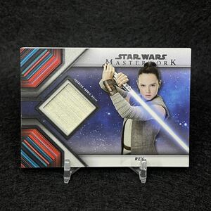 2022 Topps Star Wars Masterwork REY レイ Daisy Ridley デイジーリドリー スカイウォーカー 実使用 衣装カード Relic 映画カード 