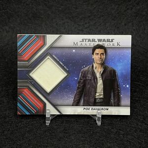 2022 Topps Star Wars Masterwork Poe Dameron ポーダメロン Oscer Isaac オスカーアイザック 実使用 衣装カード Relic 映画カード