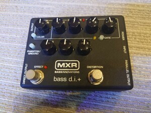 MXR bass d.i. + M-80 MXR ベースプリアンプ bass【美品】