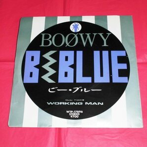 epレコード【BOOWY/B-BLUE】東芝EMI 氷室京介/布袋寅泰/高橋まこと/松井常松の画像1