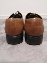 G.C.MORELLI ジャンカルロモレリ 39 24.5cm ストレートチップ GM01114　革靴 ビジネスシューズ ブラウン ドレスシューズ 紳士靴 OSAGARI_画像4