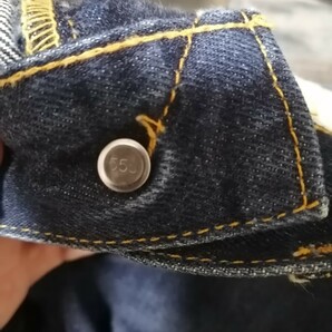 USA製 復刻リーバイス LEVIS 551ZXX bigE バレンシア製555 w29 ジーンズ デニムパンツレプリカ 赤耳 セルビッチの画像4