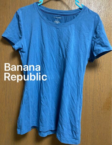 Banana Republic ブルー Tシャツ